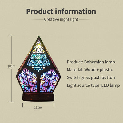 Wooden LED Projection Lamp **PROMOTION**